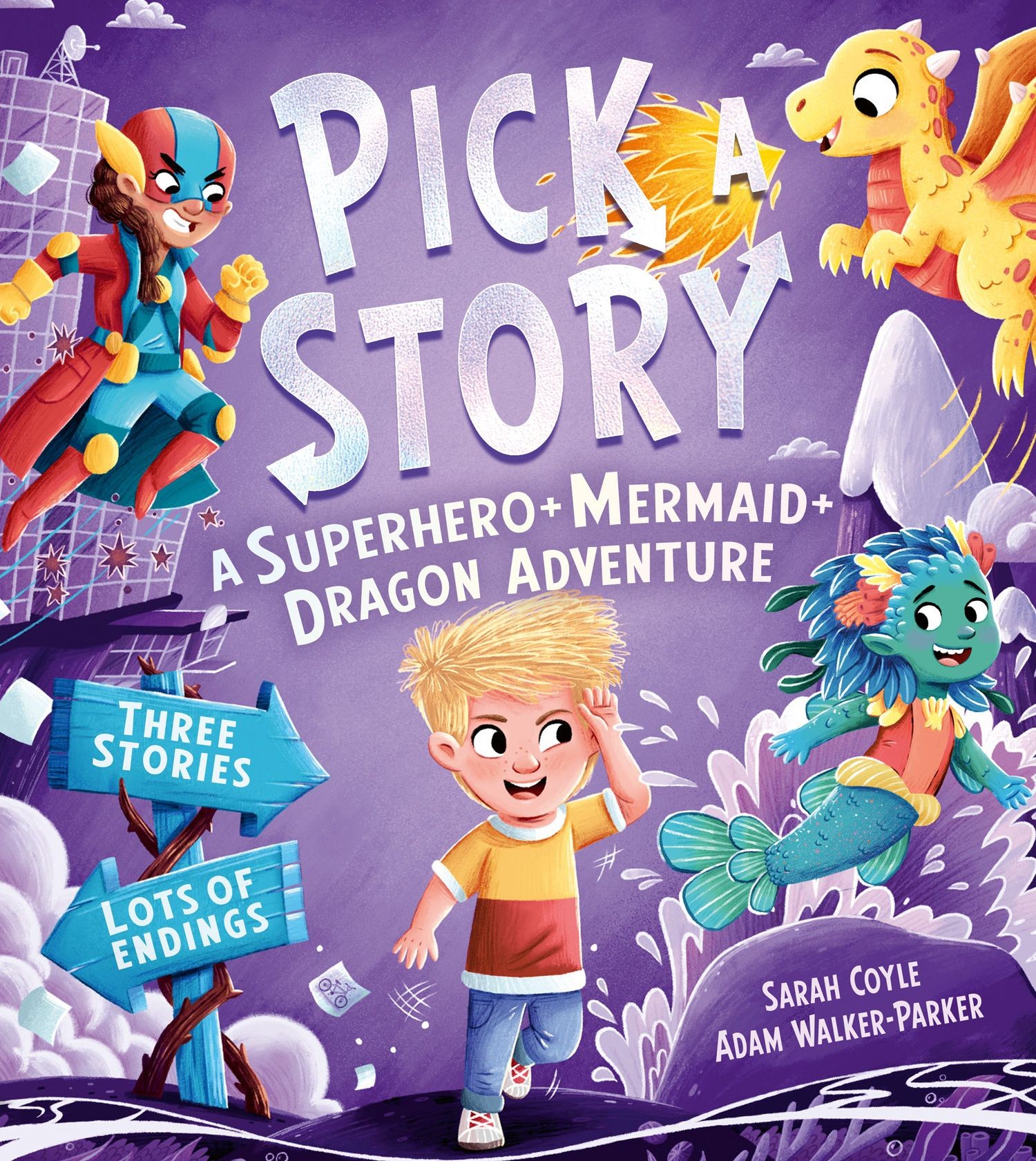 

Pick a Story A Superhero + Mermaid + Dragon Adventure