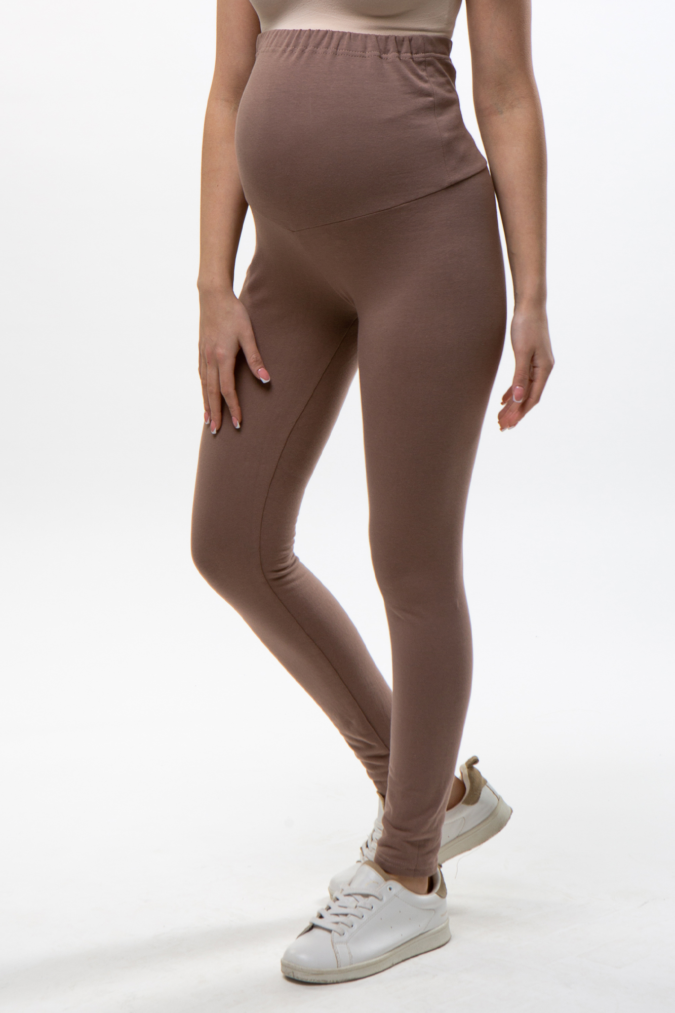 фото Леггинсы женские mama's fantasy 02-42122mf коричневые 40