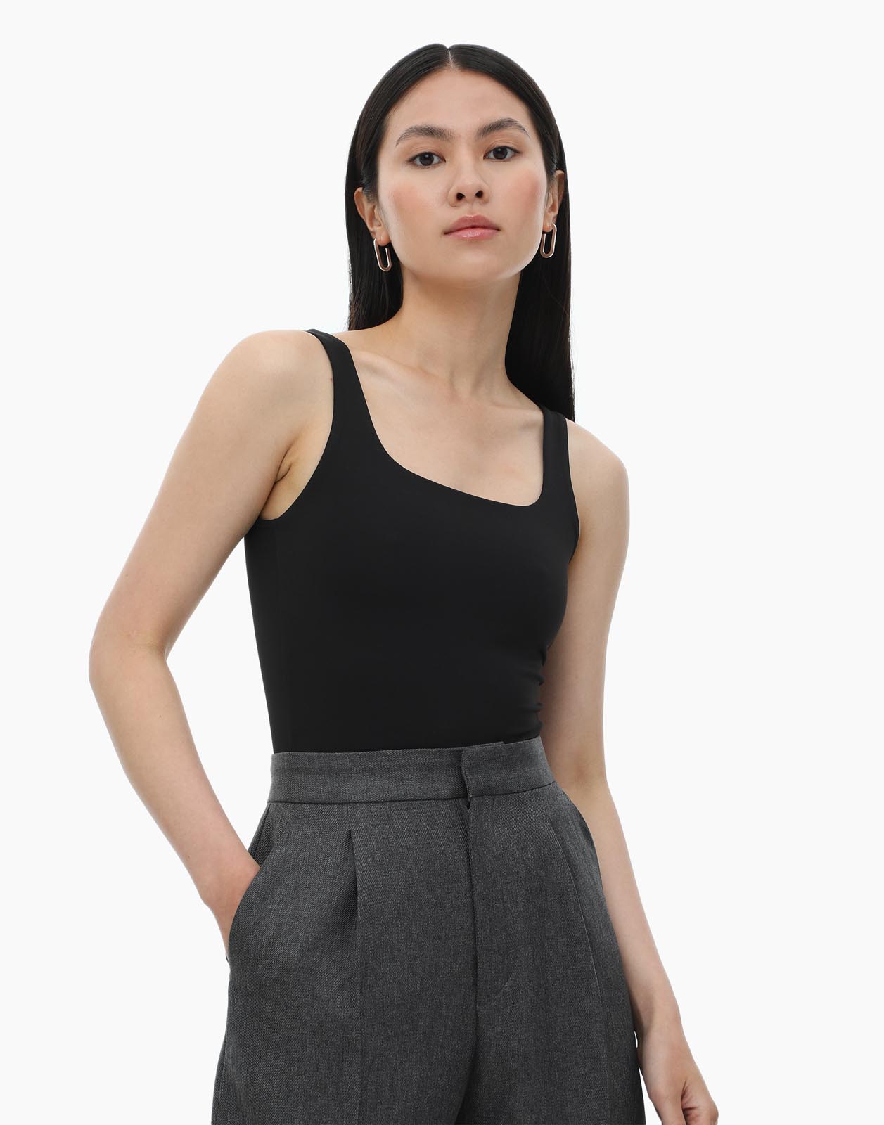 Боди женское Gloria Jeans GTN003355 черное M