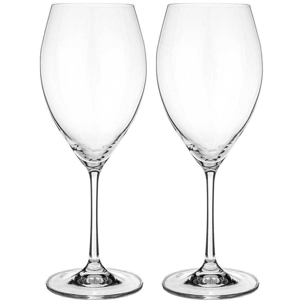фото Набор бокалов для вина из 2 штук bohemia crystal sophia 490 мл высота 24 см crystal bohemia