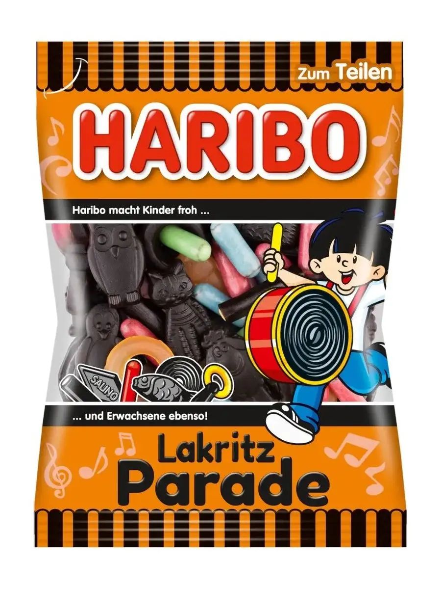 

Мармелад Haribo Lakritz Parade 175 г