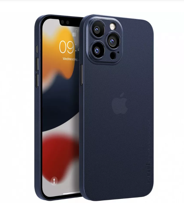 фото Чехол memumi ultra slim 0.3 для iphone 13 pro max синий nobrand