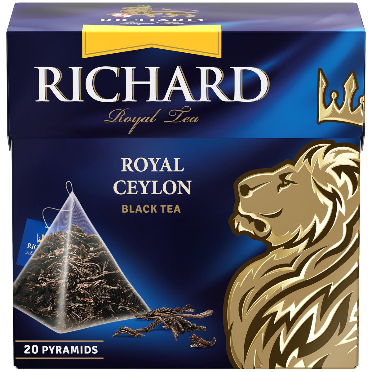 

Чай Richard Royal Ceylon 20 пирамидок