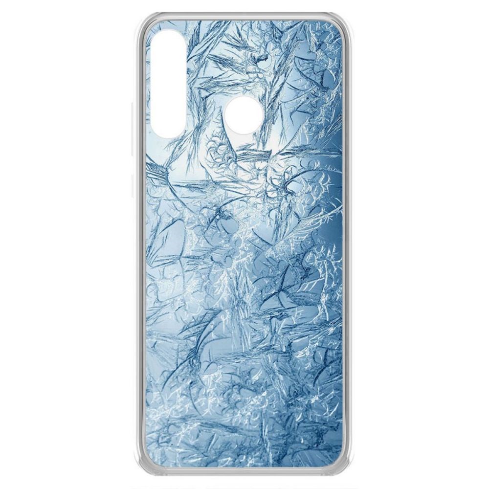 фото Чехол-накладка krutoff clear case лед для honor 20e