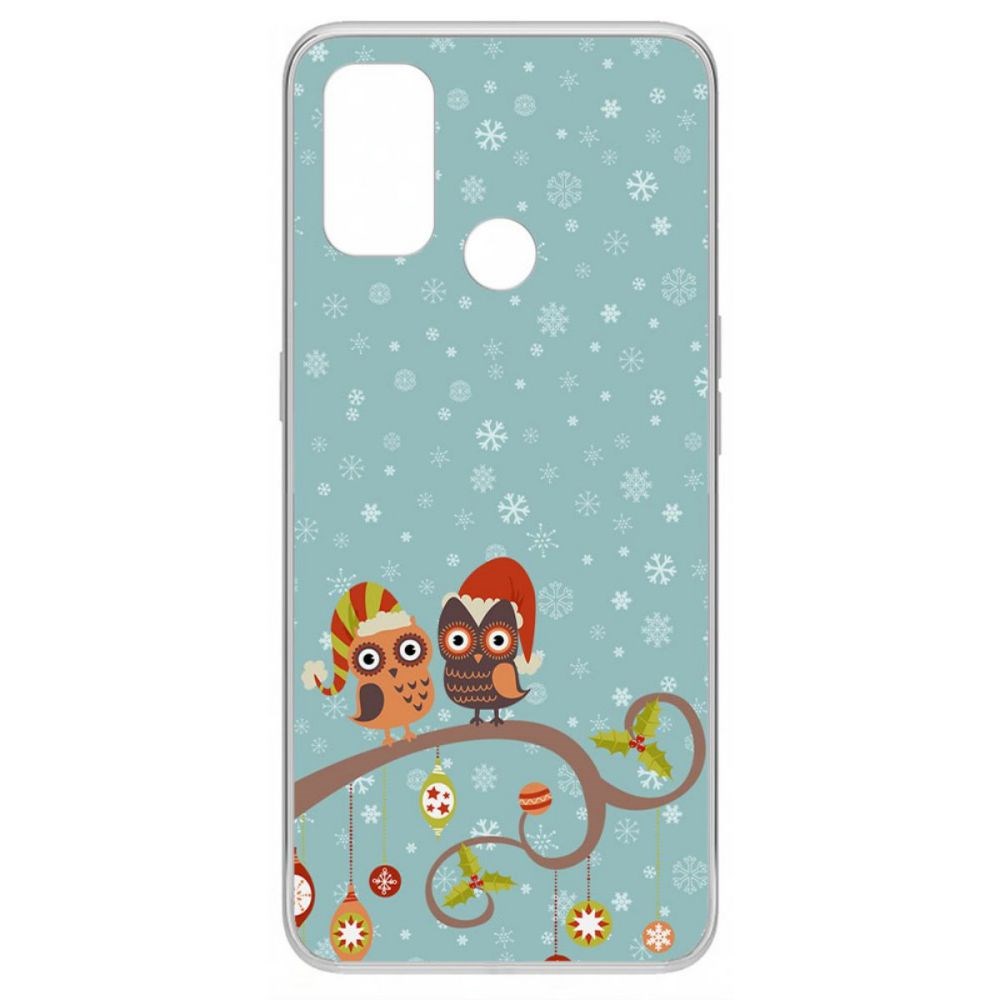 

Чехол-накладка Krutoff Clear Case Совушки для Oppo A53 (2020), Прозрачный
