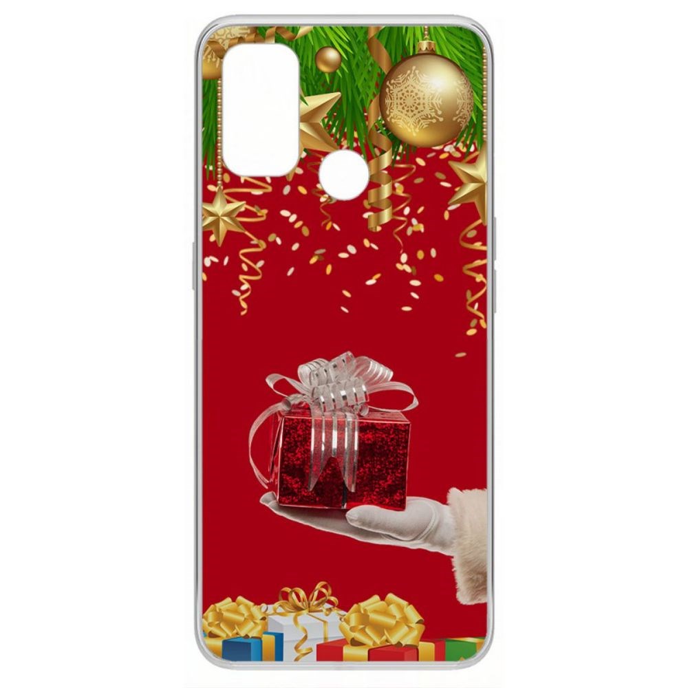 

Чехол-накладка Krutoff Clear Case Подарки для Oppo A53 (2020)