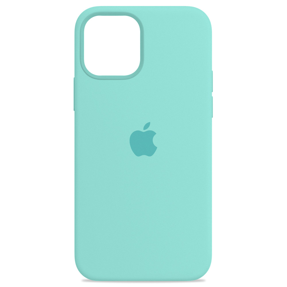 фото Чехол case-house silicone для iphone 12 pro max, turquoise