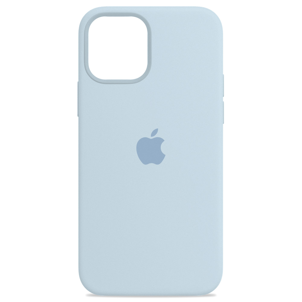 фото Чехол case-house silicone для iphone 12 pro max, white/blue