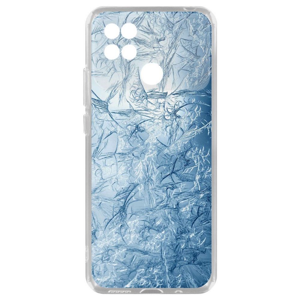 

Чехол-накладка Krutoff Clear Case Лед для Xiaomi Poco C40, Прозрачный
