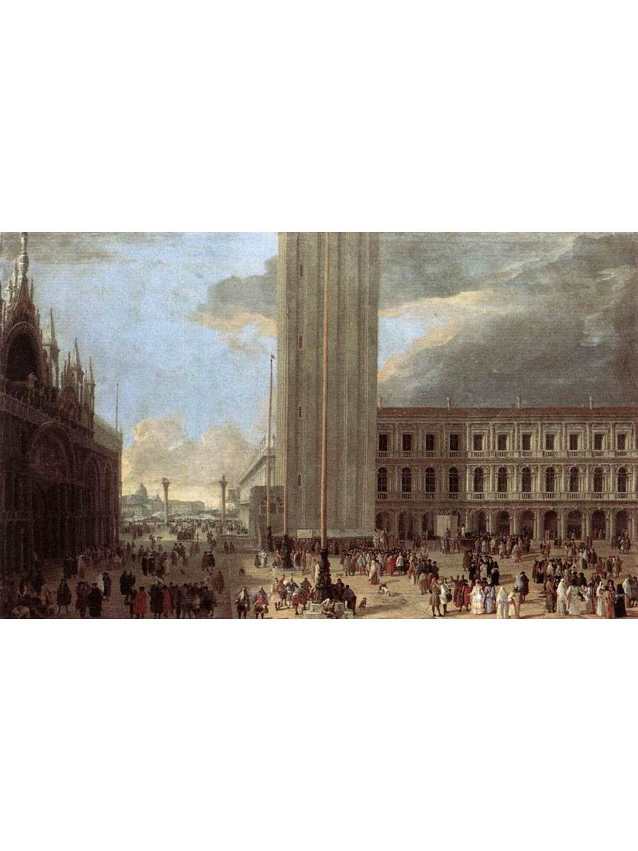 

Постер DRABS A3 Лука Карлеварис Piazza San Marco with Jugglers