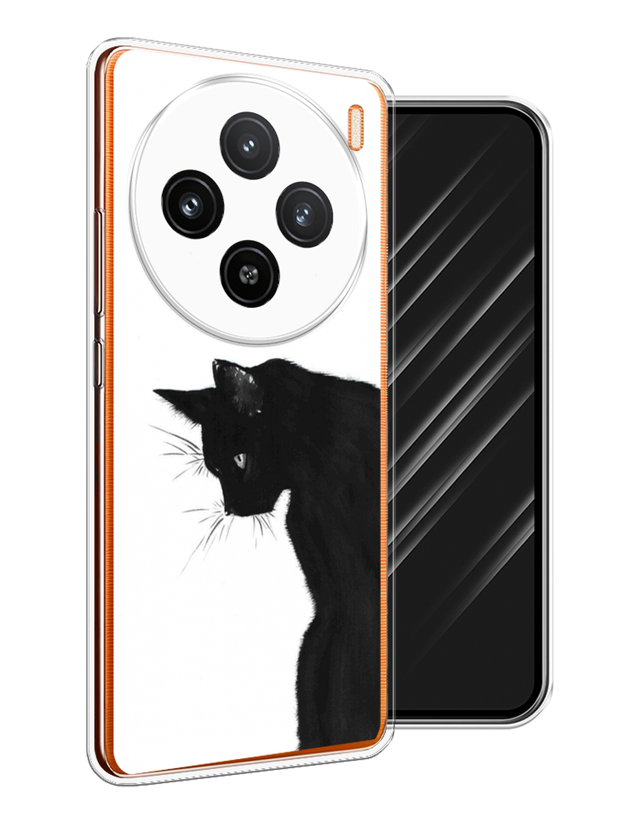 

Чехол Awog на Vivo X100 "Black cat", Черный;белый, 2611750-1