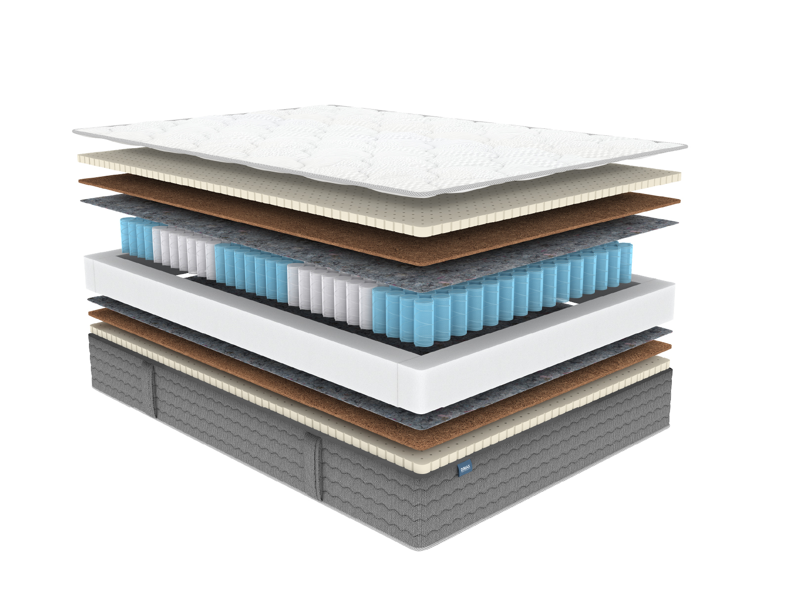 

Матрас Dimax Ок Медиум 185x180, Ок Медиум