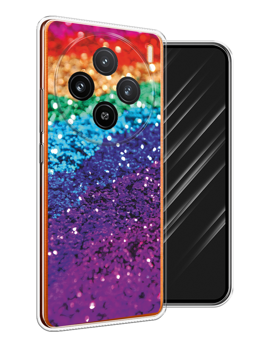 

Чехол Awog на Vivo X100 "Блестящая радуга рисунок", Разноцветный, 2611750-1