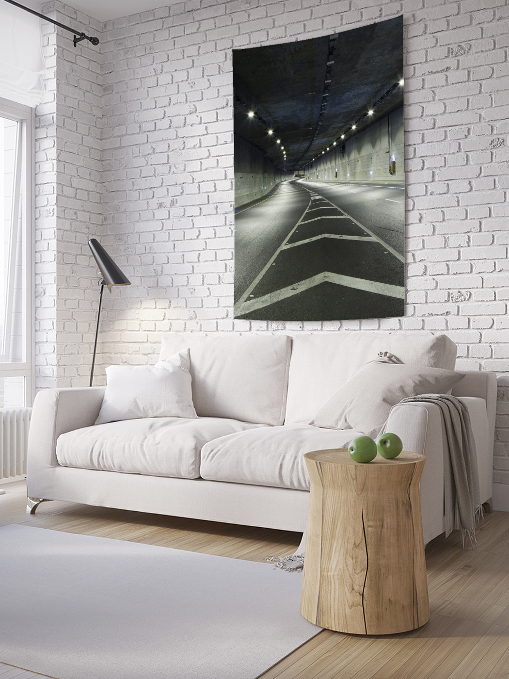 

Вертикальное фотопанно на стену JoyArty В туннеле 150x200 см, В туннеле