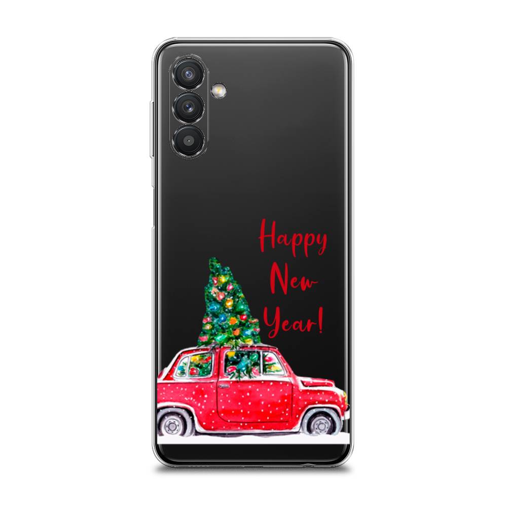 

Чехол на Samsung Galaxy A13 5G/A04s "Happy New Year", Красный;зеленый, 2104150-5