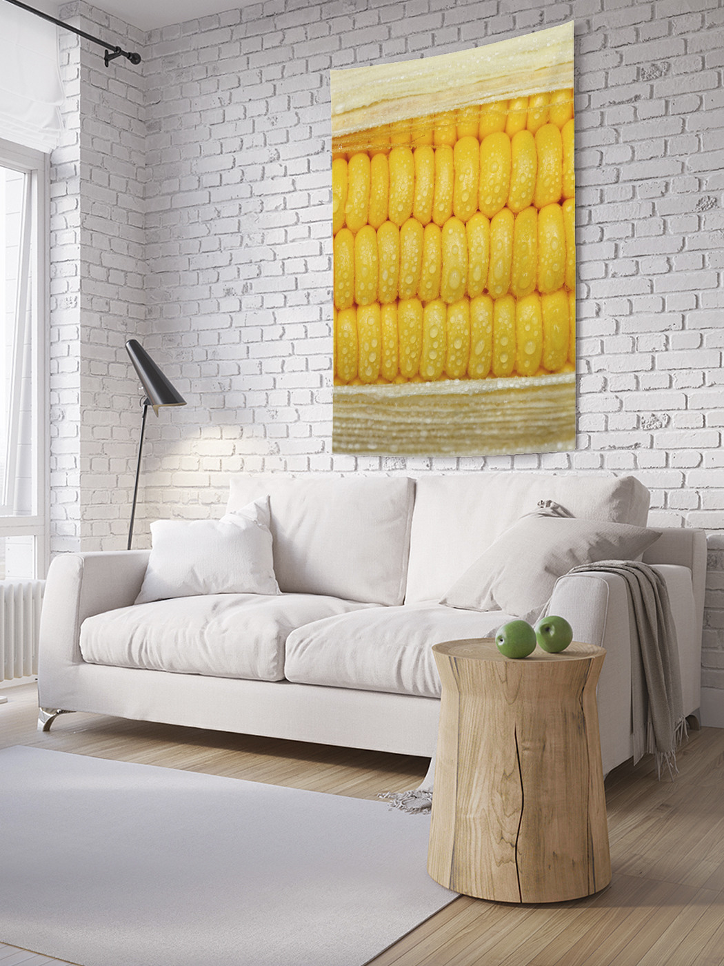 

Вертикальное фотопанно на стену JoyArty Початок кукурузы 150x200 см, Початок кукурузы