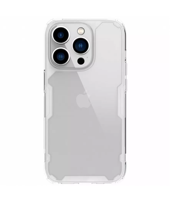 

Чехол Nillkin Nature TPU Pro для iPhone 14 Pro прозрачный / белый, Nature Pro