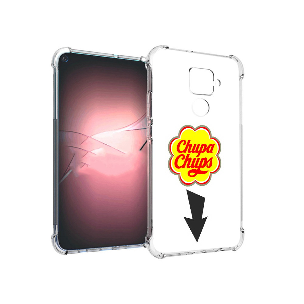 

Чехол MyPads Tocco для Huawei Nova 5i Pro чупа чупс, Прозрачный, Tocco