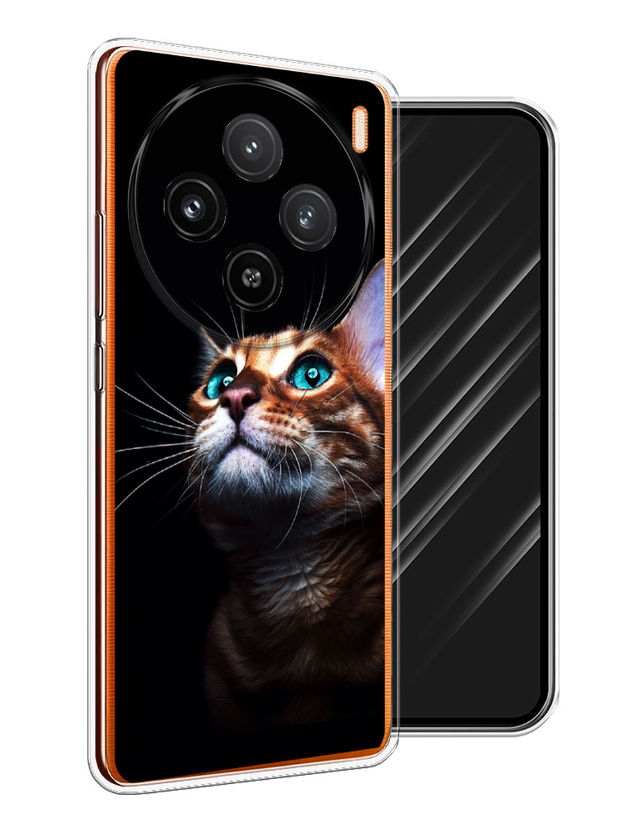 

Чехол Awog на Vivo X100 "Мечтательный кот", Коричневый, 2611750-1