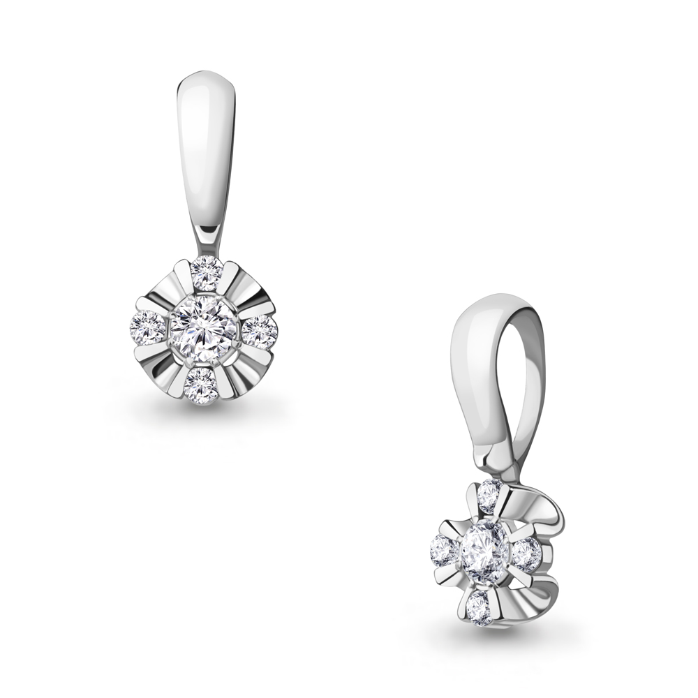 

Подвеска из белого золота с бриллиантом Aquamarine Aquamarine 920956_585_бз, 920956_585_бз