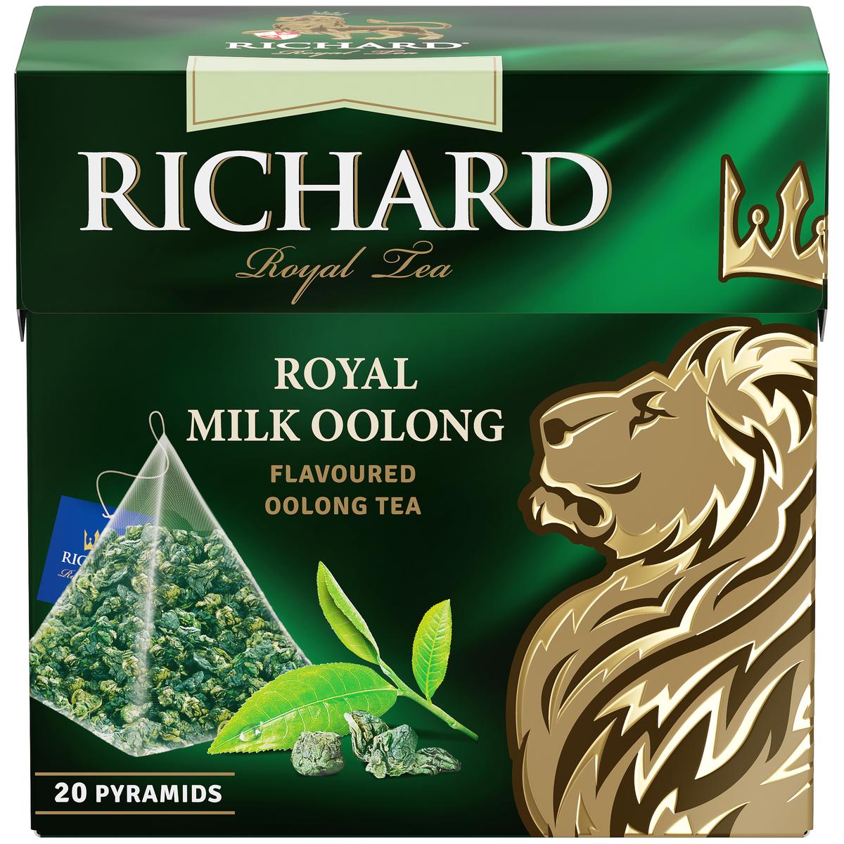 

Чай Richard Royal Milk Oolong молочный улун 20 пирамидок