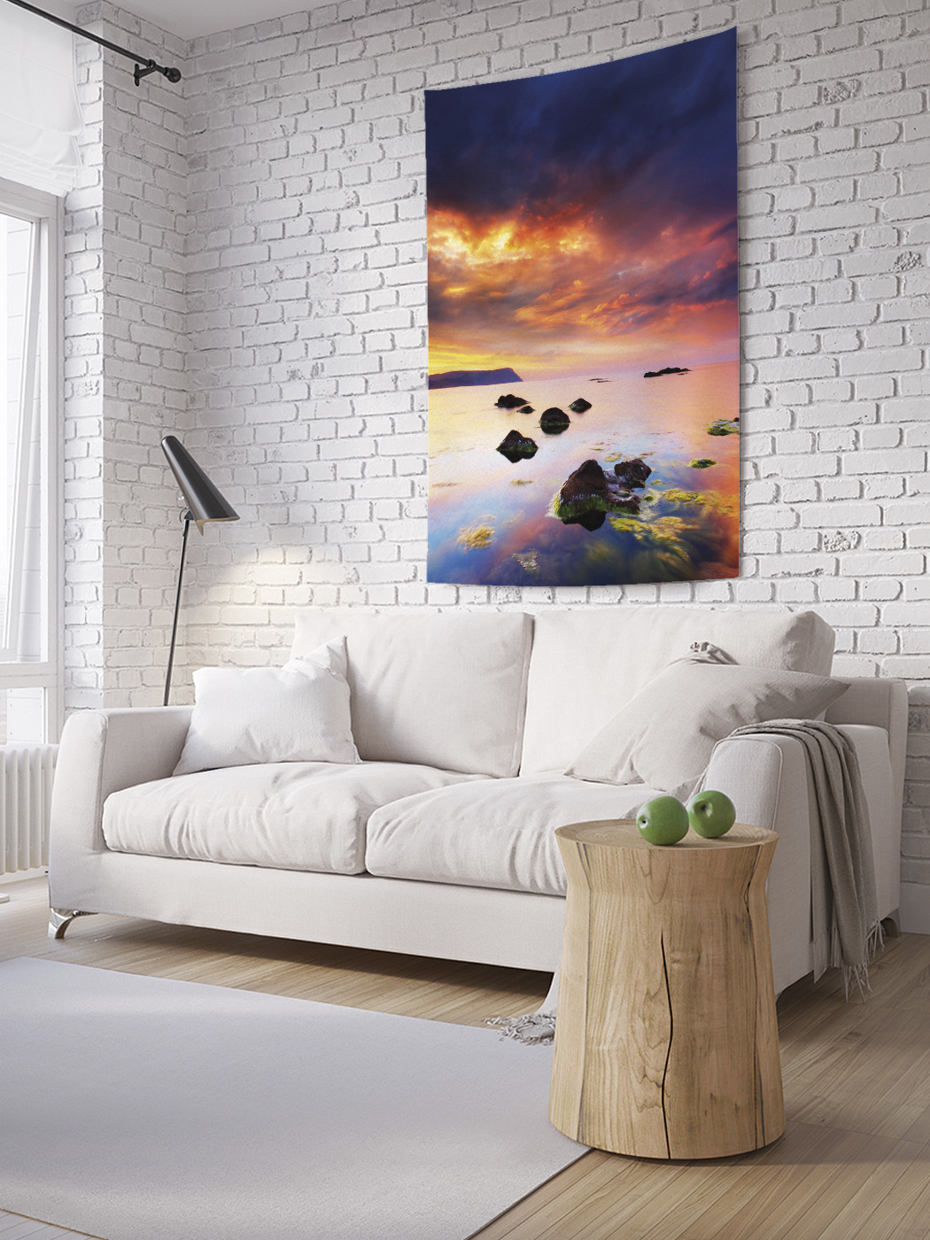 

Вертикальное фотопанно на стену JoyArty Камни в закате 150x200 см, Камни в закате