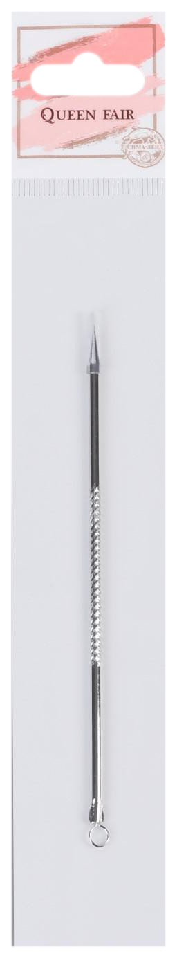 Игла косметологическая, двусторонняя, с петлёй, 12 см, цвет серебристый 4700216
