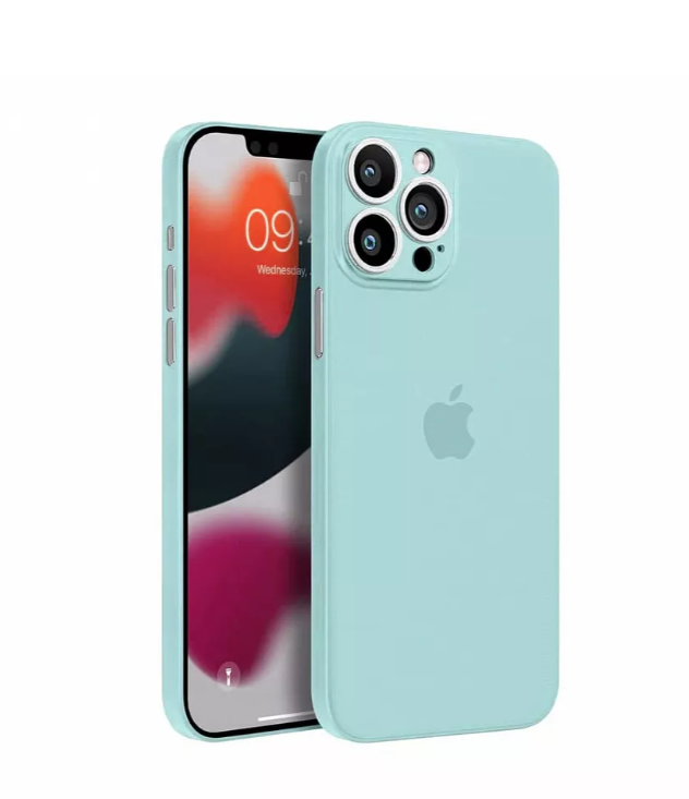 

Чехол Memumi Ultra Slim 0.3 для iPhone 13 Pro Max морская волна, Зеленый