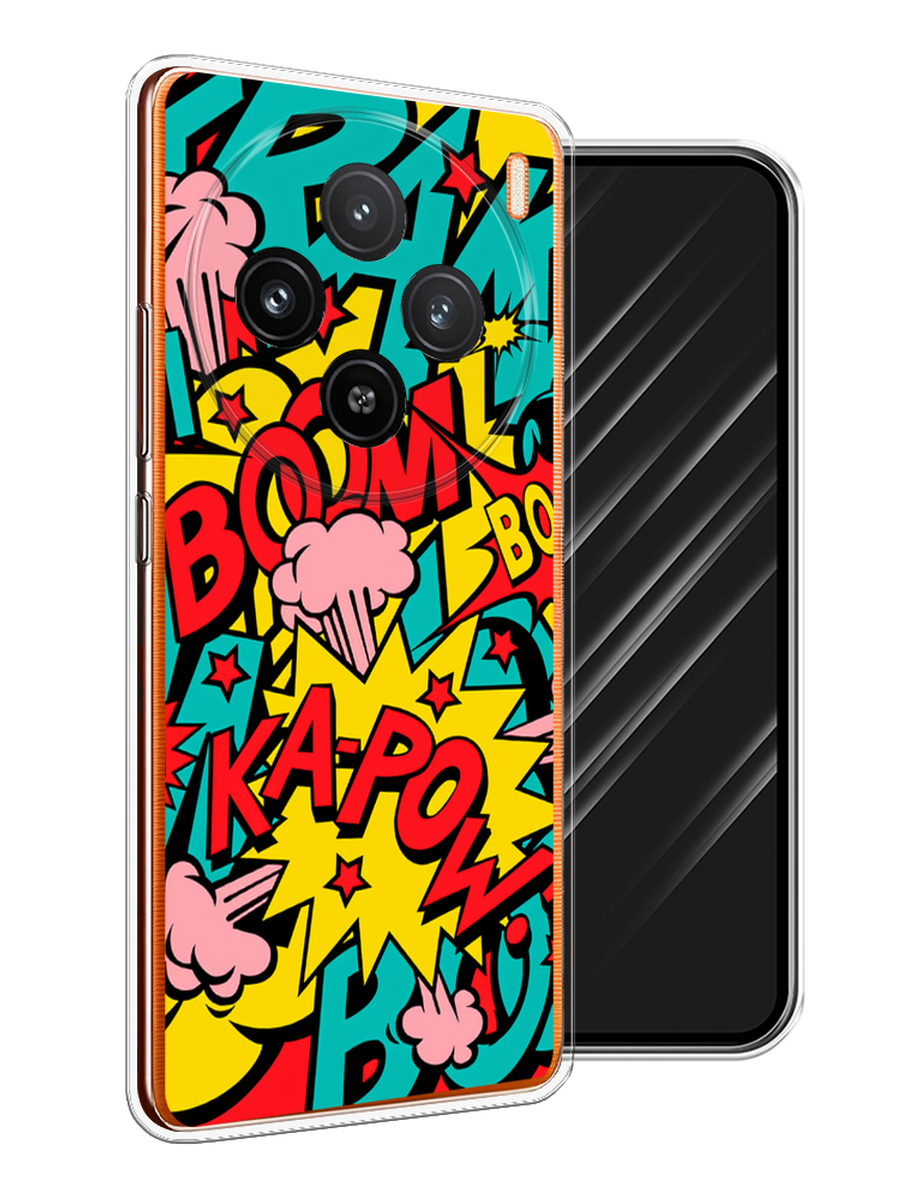 

Чехол Awog на Vivo X100 "Постер pop art", Бирюзовый;желтый;красный, 2611750-1