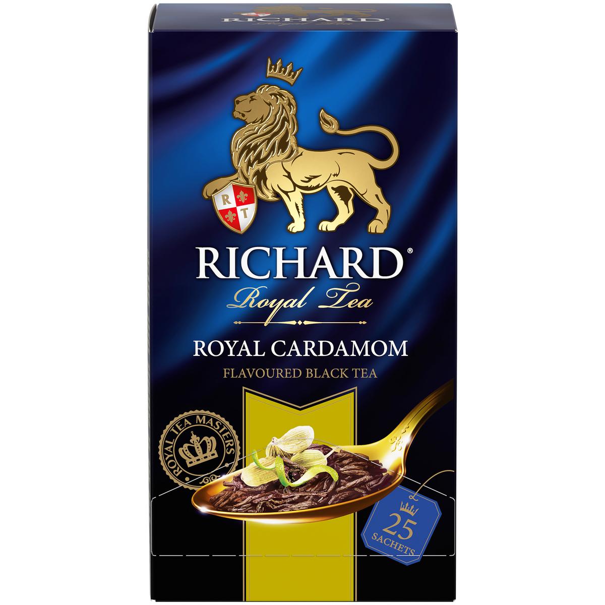 

Чай Richard Royal Cardamom черный с добавками 25 пакетиков