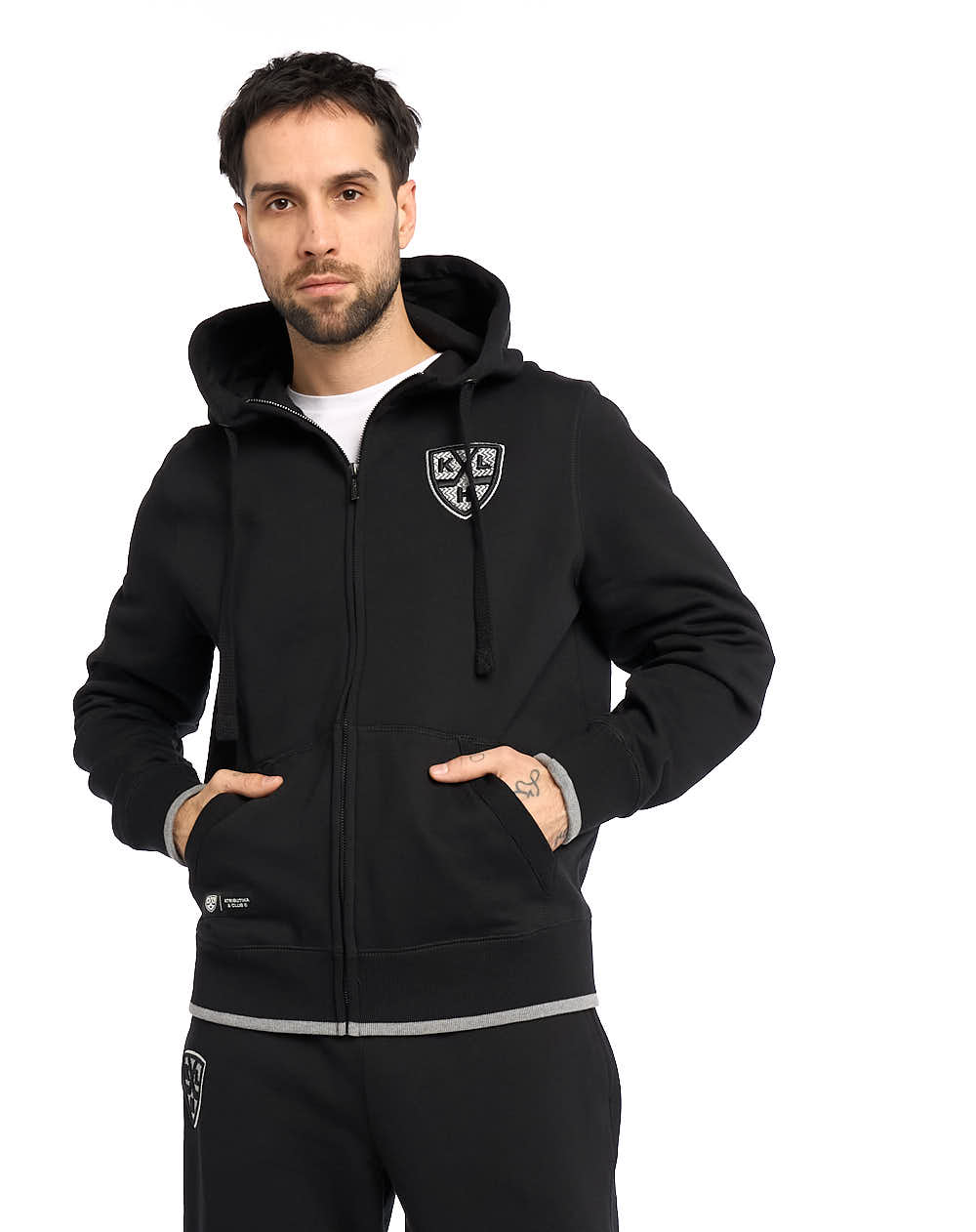 

Толстовка мужская Atributika&Club КХЛ 27010 черная XS, Черный, КХЛ 27010