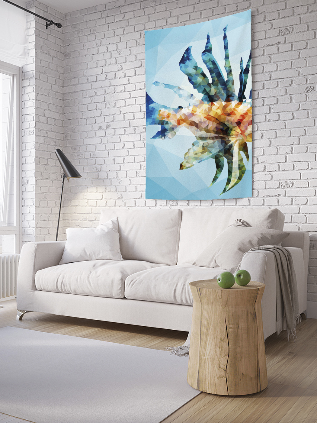 

Вертикальное фотопанно на стену JoyArty Коралловая рыбка 150x200 см, Коралловая рыбка