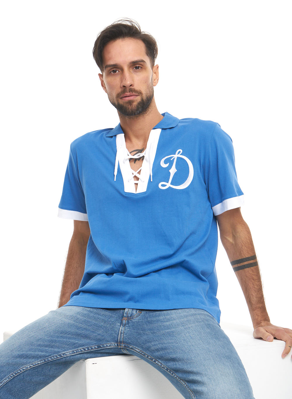 

Футболка мужская Atributika&Club ФК Динамо 261360 синяя 2XL, Синий, ФК Динамо 261360