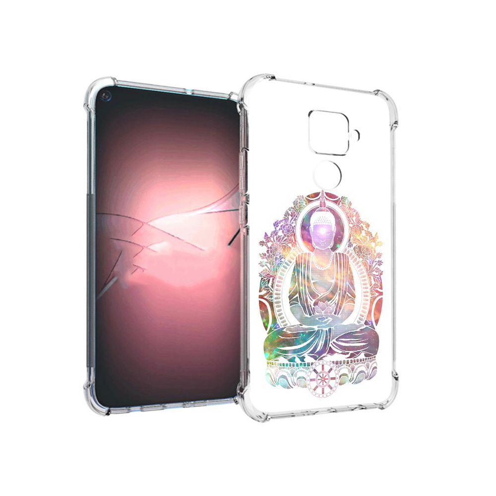 

Чехол MyPads Tocco для Huawei Nova 5i Pro умный мужчина абстракция, Прозрачный, Tocco