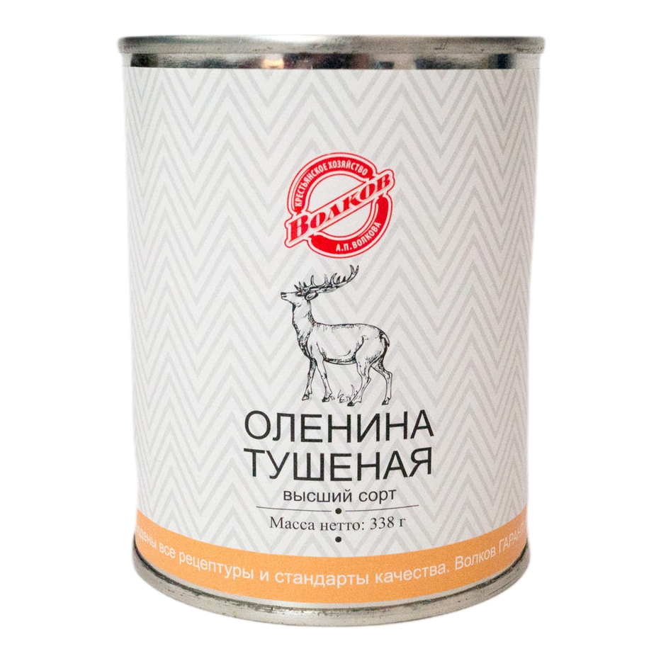 

Оленина Мясной завод Алтая тушеная 338 г