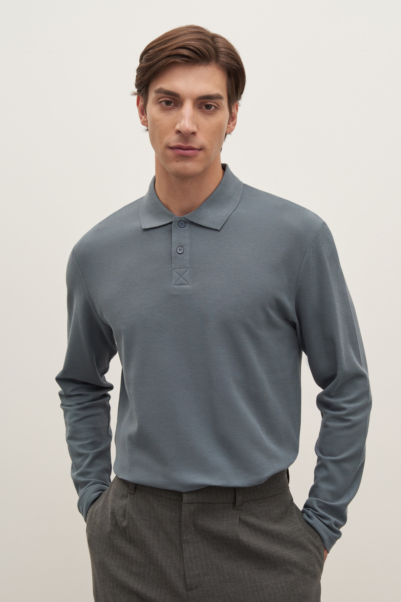 

Джемпер мужской Finn Flare BAS-20027 серый XL, BAS-20027