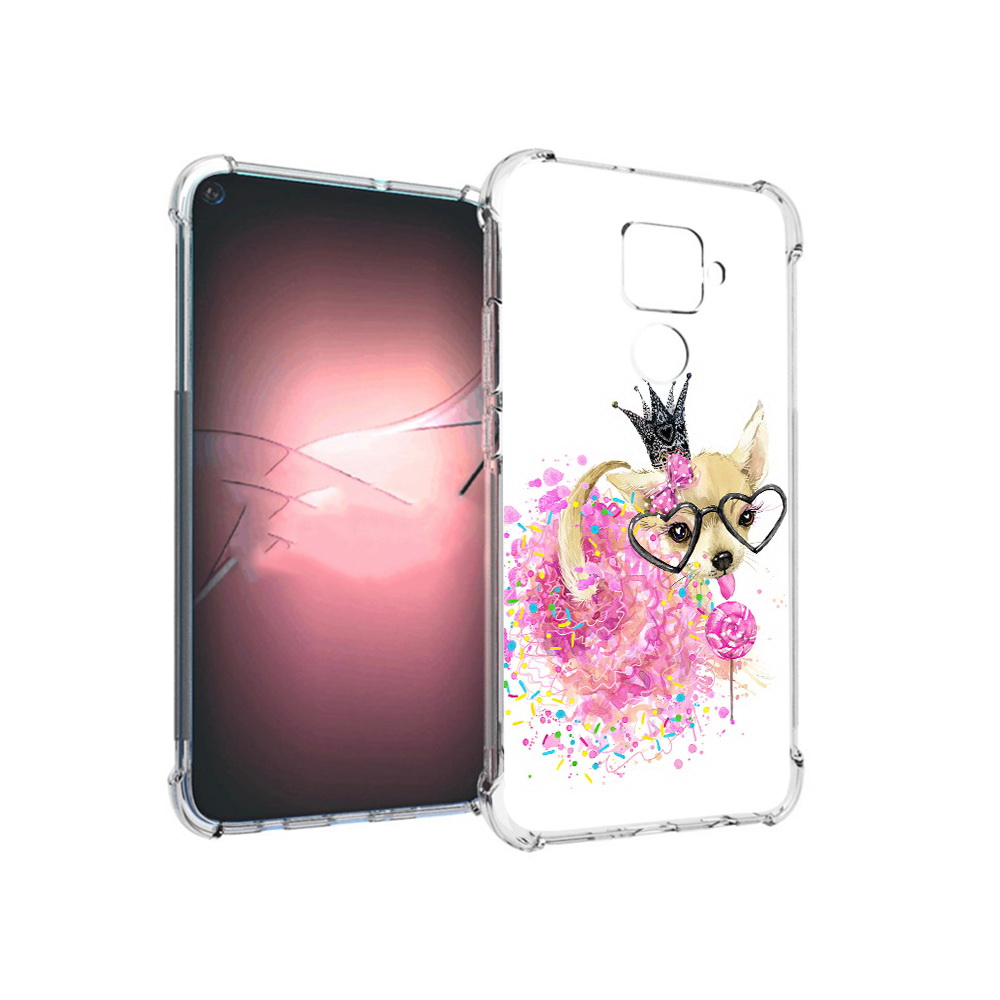 

Чехол MyPads Tocco для Huawei Nova 5i Pro сладкая принцесса, Прозрачный, Tocco