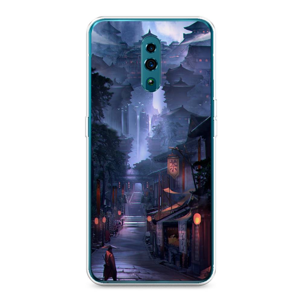 

Чехол Awog на Oppo Reno "Одинокий самурай", Разноцветный, 250750-10