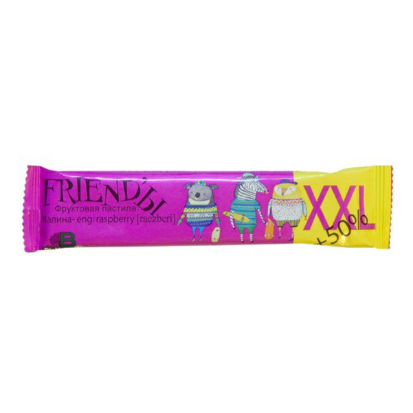 

Пастила Friendы фруктовая 42 г в ассортименте