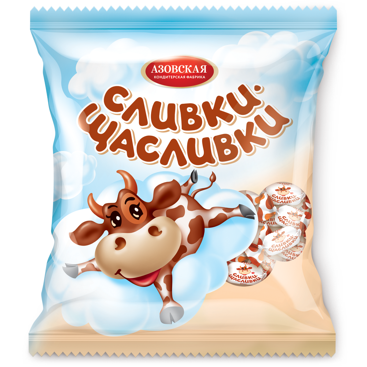 

Ирис Азовская КФ Сливки-щасливки, молочный, 1 кг