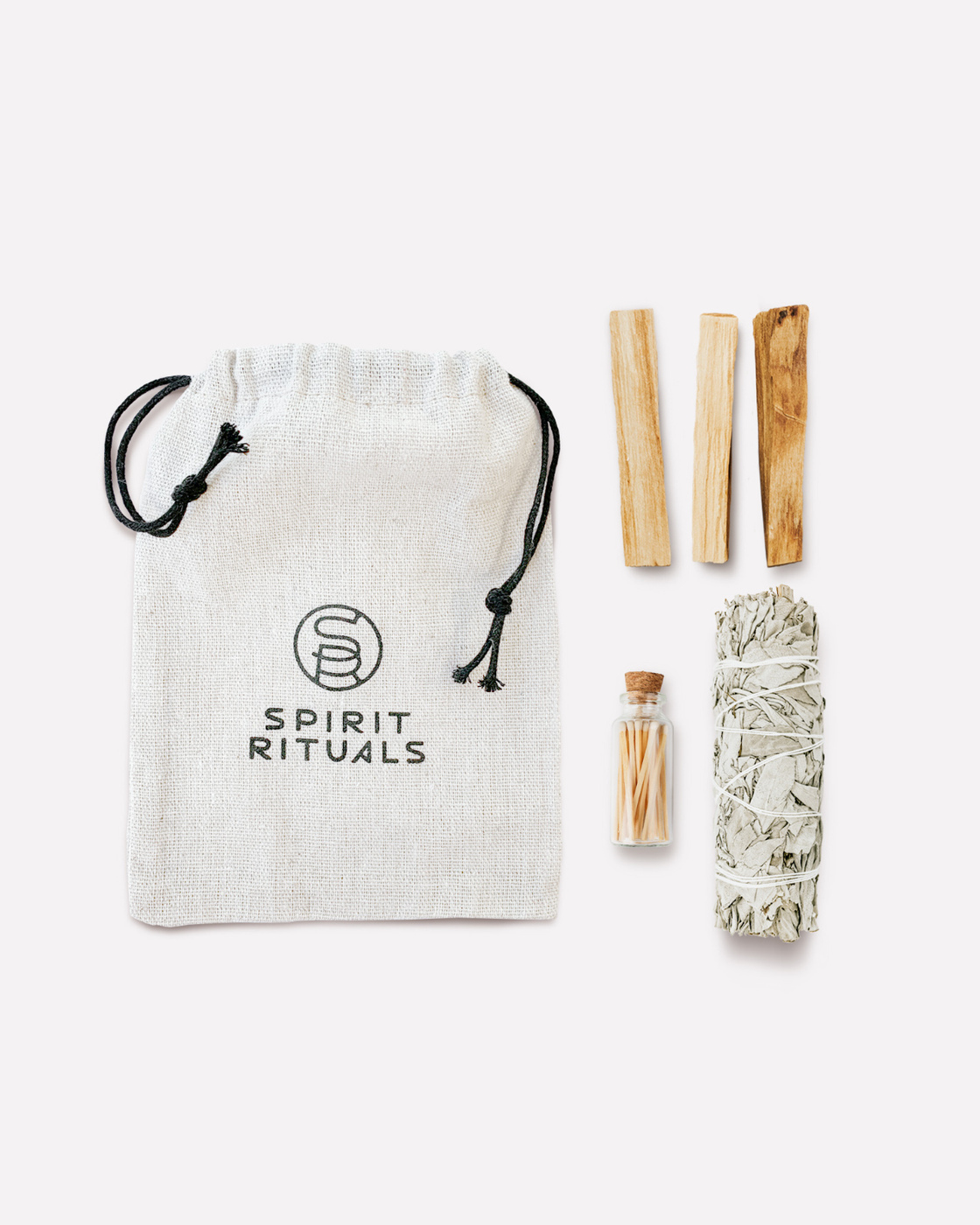 фото Spirit rituals набор благовоний: пало санто palo santo и белый шалфей white sage