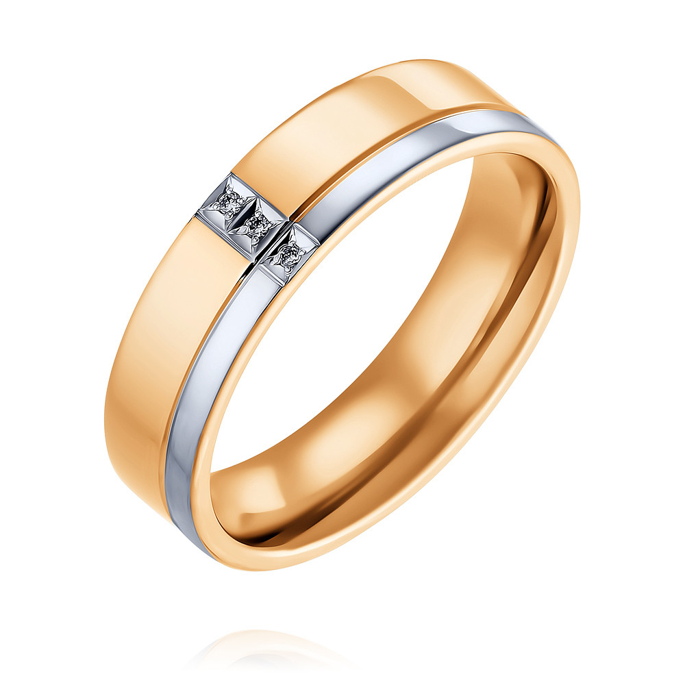 

Кольцо из золота р.  ADAMAS 1254553/01-А50Д-41, бриллиант, 1254553/01-А50Д-41