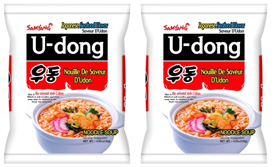 Лапша Samyang Ramen U-DONG Удон Рамен, 120 г х 2 шт