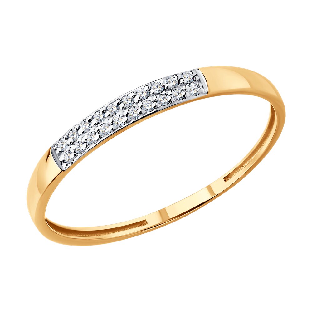 

Кольцо из золота р. 16,5 Diamant 51-210-02887-1, бриллиант, 51-210-02887-1