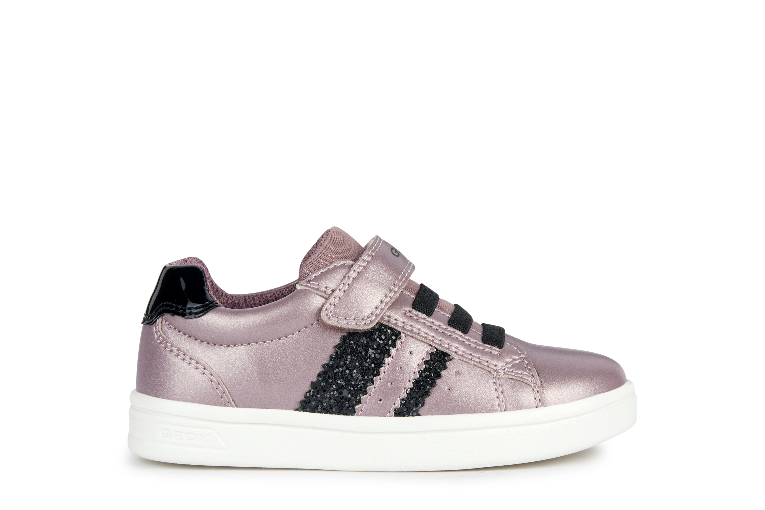 

Кроссовки Geox J Djrock Girl для девочек, размер 37, J354ME0NFEWC8F9B, черно-розовый, Черный;розовый, J354ME0NFEW