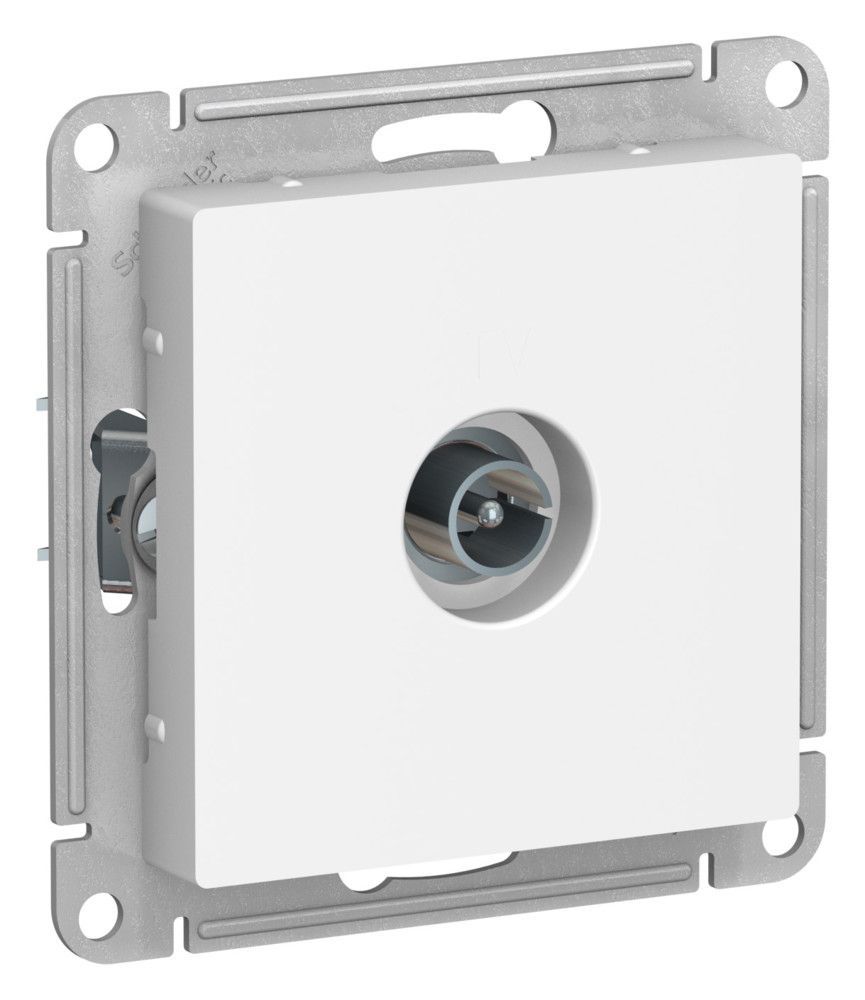 

Systeme Electric AtlasDesign Лотос Розетка TV коннектор, механизм ATN001393, Белый, Лотос TV коннектор