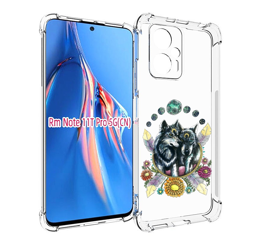 

Чехол MyPads красивые волки абстракция для Xiaomi Redmi Note 11T Pro / 11T Pro Plus / P..., Прозрачный, Tocco