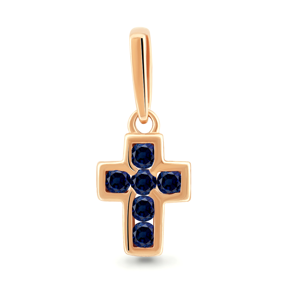 

Кулон из красного золота с сапфиром Aquamarine Aquamarine 920914к_585_кз, 920914к_585_кз