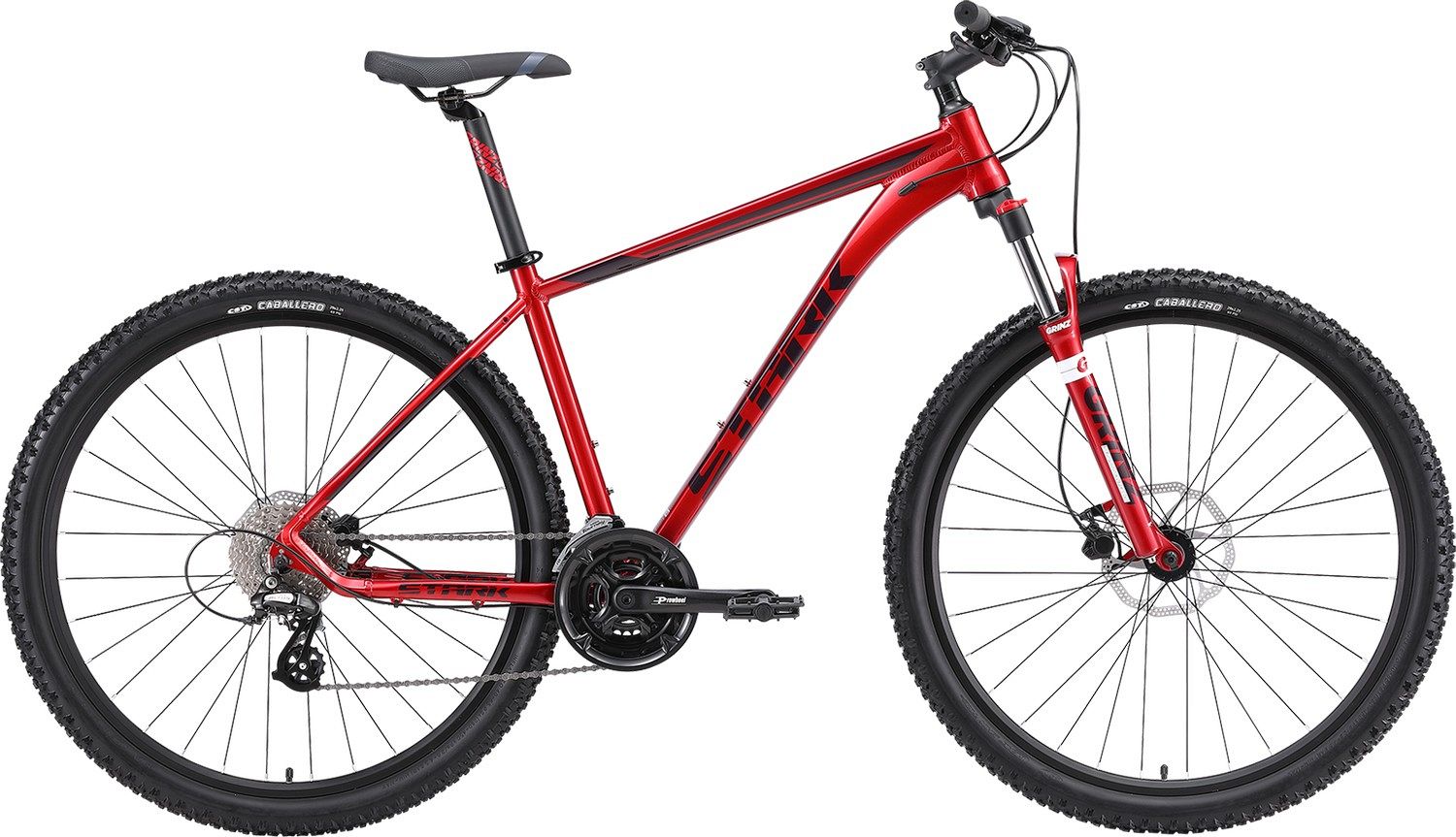 Велосипед Stark'24 Router 29.3 HD ярко-красный/темно-фиолетовый::20
