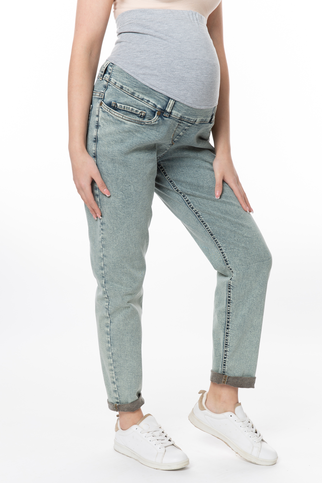 

Джинсы для беременных женские Mama's fantasy 01854U DS192 голубые M, Голубой, 01854U DS192